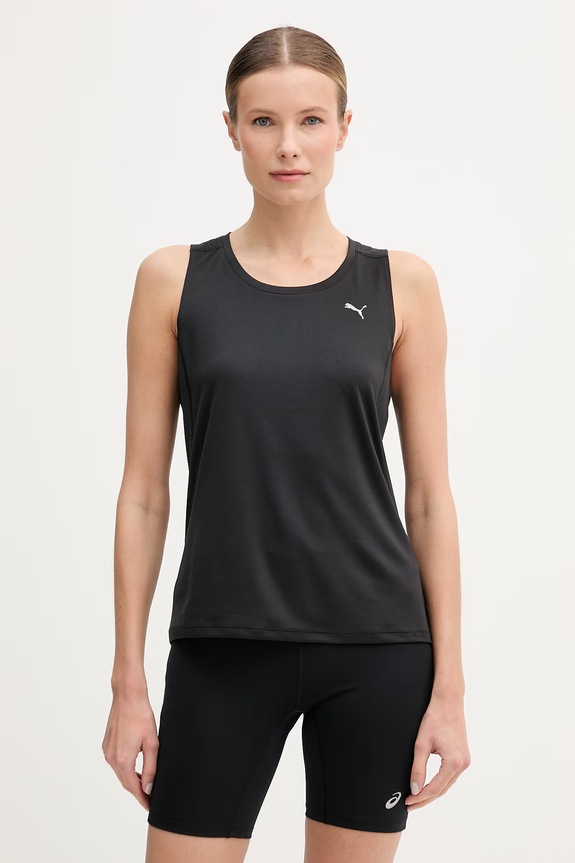 Puma top do biegania Velocity czarny 526574
