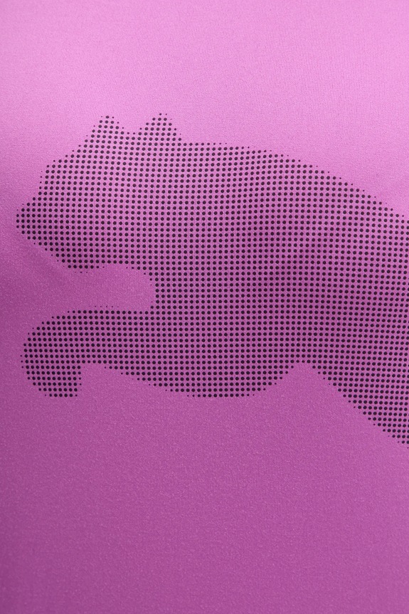 Puma top treningowy Train All Day Big Logo 526672 fioletowy