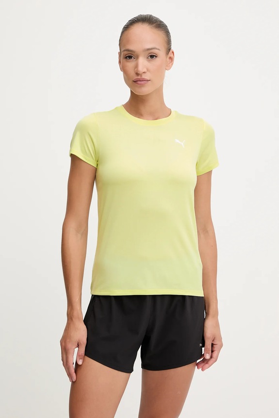 Puma tricou de antrenament Essential Crew uni verde 527177