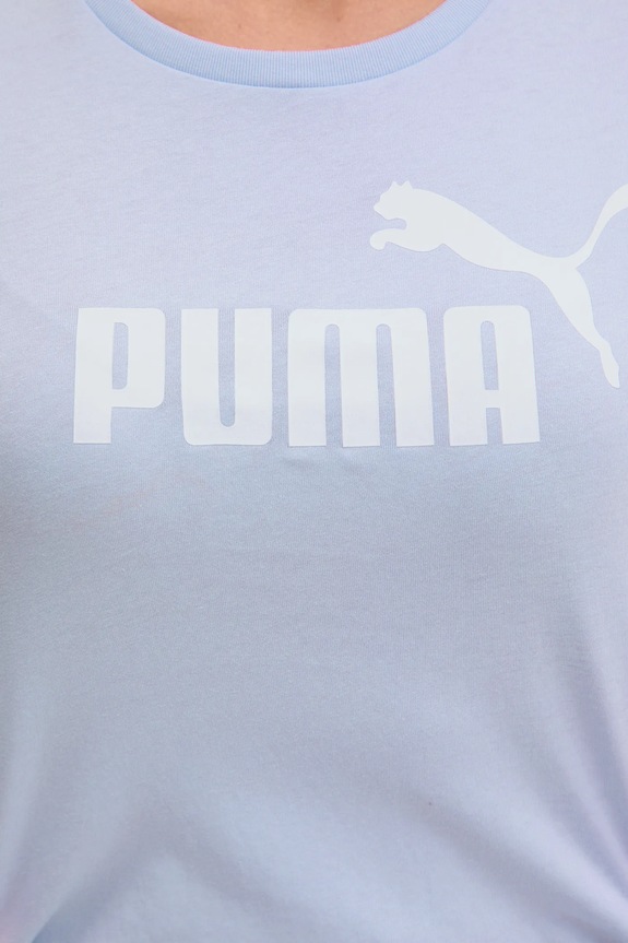 Puma t-shirt bawełniany 682371. niebieski