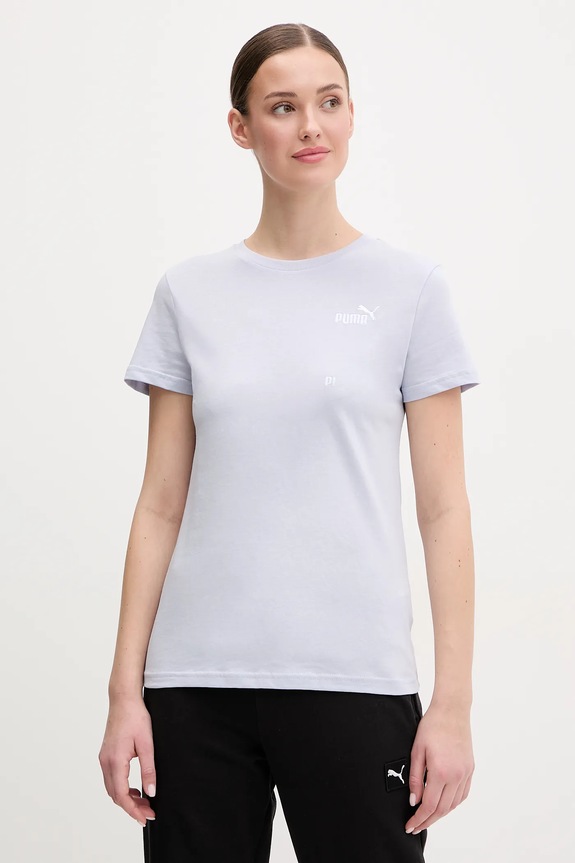 Ρούχα Μπλουζάκι Puma 682373 μπλε