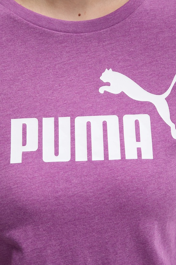 Bavlnené tričko Puma 684969 fialová