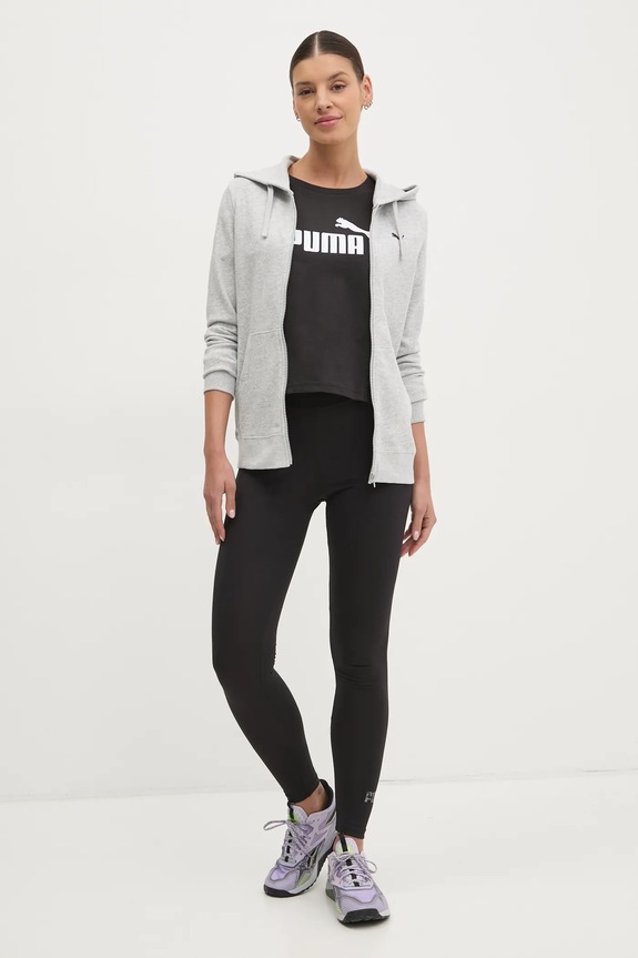 Bavlnené tričko Puma Essential Logo 684972 čierna SS26