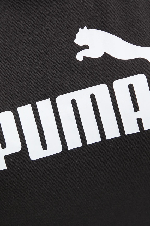 Bavlnené tričko Puma Essential Logo 684972 čierna