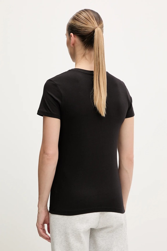 Ρούχα Βαμβακερό μπλουζάκι Puma 684982 μαύρο