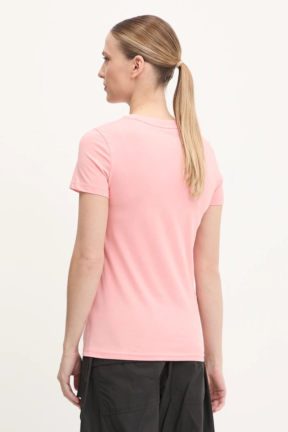 Odzież Puma t-shirt bawełniany 684995 różowy