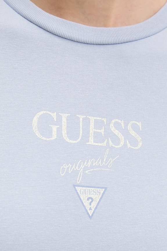 Guess Originals pamut póló kék W5GI56.J1314