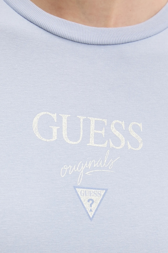 Guess Originals pamut póló kék W5GI56.J1314