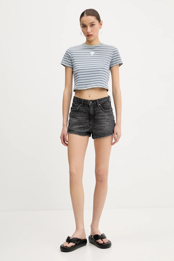 Μπλουζάκι Guess Originals W5GI57.J1314 πράσινο AW25