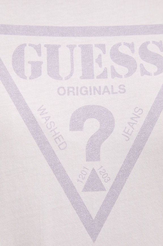 Guess Originals pamut póló lila W5GI58.K8HM0