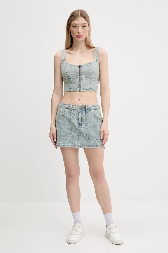 Guess Originals top W5GG25.D5OTA blu SS25
