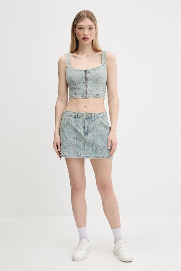 Guess Originals top W5GG25.D5OTA blu SS25