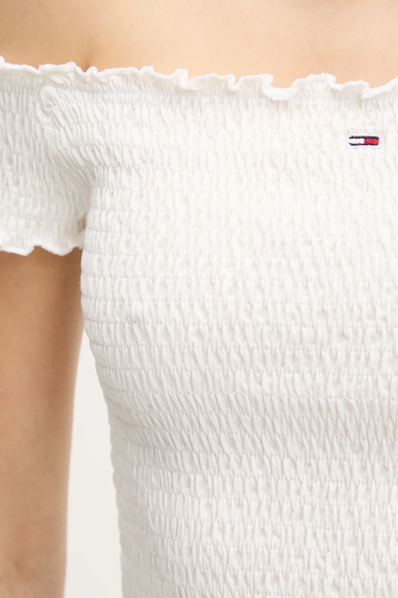 Bluza Tommy Jeans bijela DW0DW20238