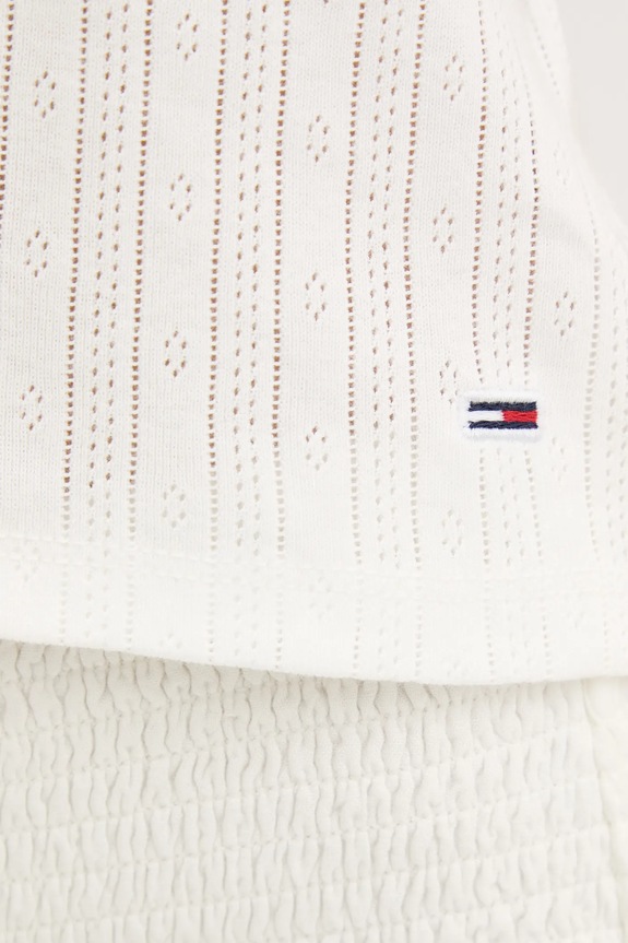 Tommy Jeans top din bumbac DW0DW20619