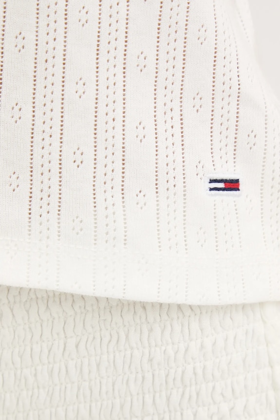 Tommy Jeans top din bumbac DW0DW20619