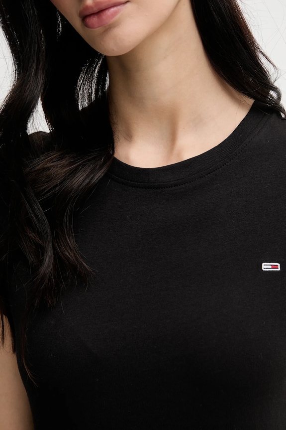 Βαμβακερό μπλουζάκι Tommy Jeans 2-pack DW0DW21366