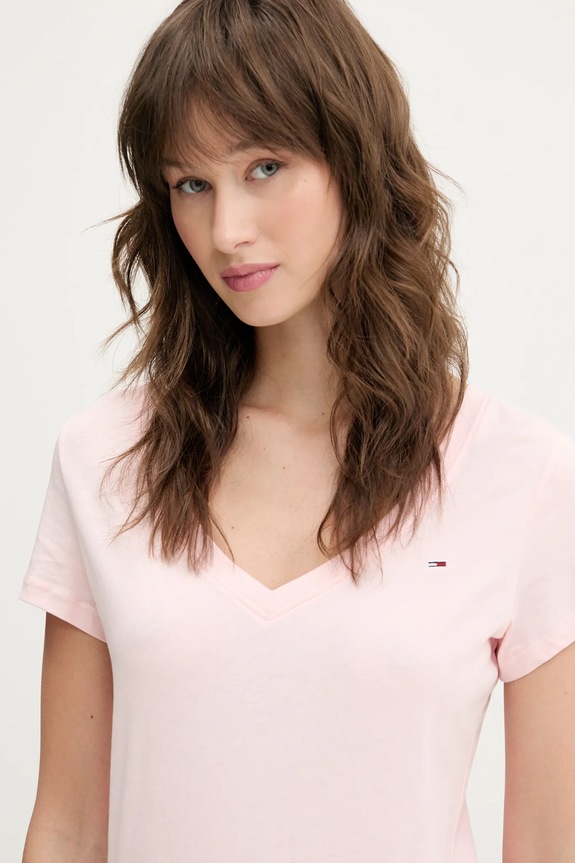 Tommy Jeans pamut póló 2 db DW0DW21367 fehér