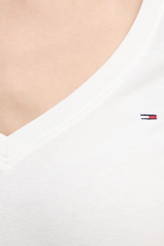 Βαμβακερό μπλουζάκι Tommy Jeans 2-pack DW0DW21367