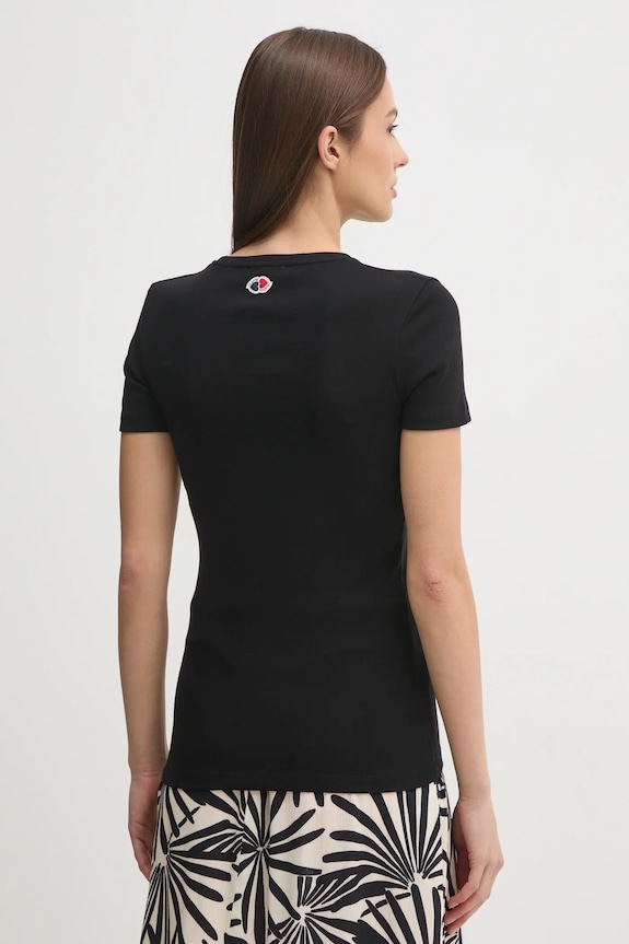 Îmbrăcăminte La Petite Française tricou din bumbac LPF PFLPF negru
