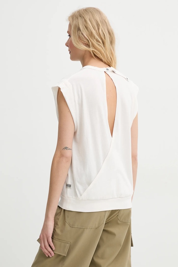 Abbigliamento G-Star top in cotone D26147.D626 beige