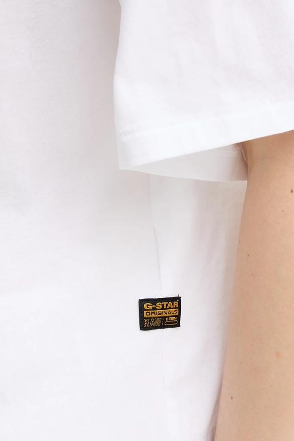 Pamučna majica G-Star D26134.336 bijela