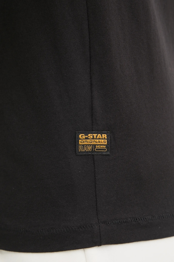 Bavlnené tričko G-Star Nifous D26062.336 čierna