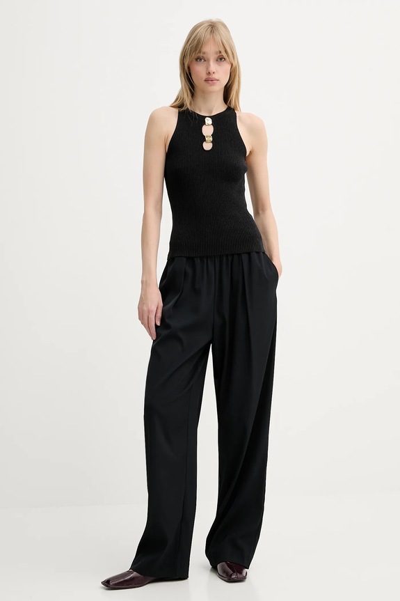 Sessun top 25209018 negru SS25
