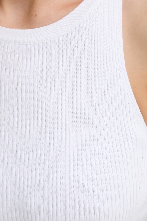 Bavlněný top Sessun 25209017 bílá