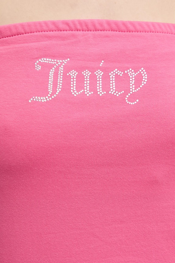 Juicy Couture top JERSEY BABEY BANDEAU JCWCT23310 rosa