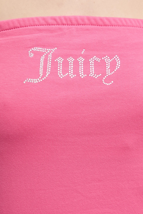 Juicy Couture top JERSEY BABEY BANDEAU JCWCT23310 rosa