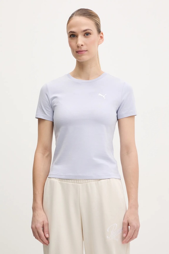 Μπλουζάκι Puma slim μπλε 629742
