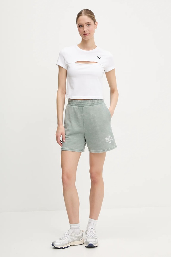 Μπλουζάκι Puma 631164 λευκό SS25