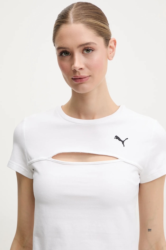 Μπλουζάκι Puma λευκό 631164