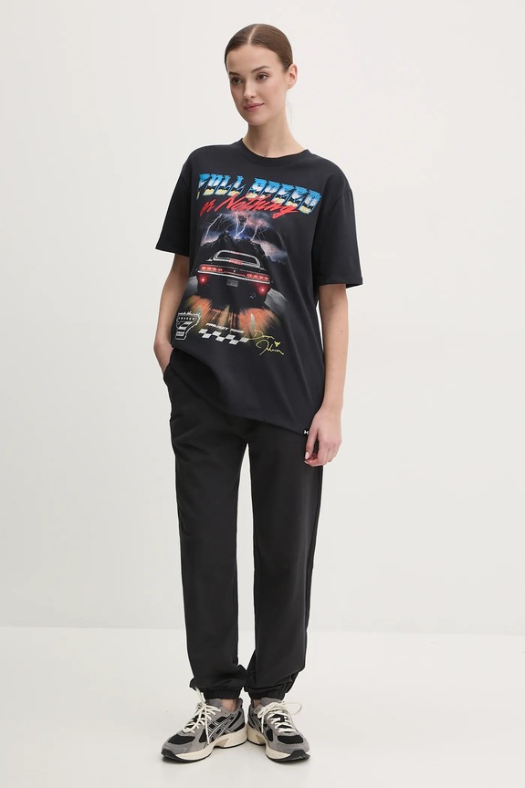 Μπλουζάκι Under Armour Project Rock 1389716 μαύρο SS25