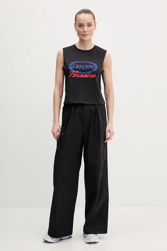 Under Armour top Project Rock 1389705 fekete SS25