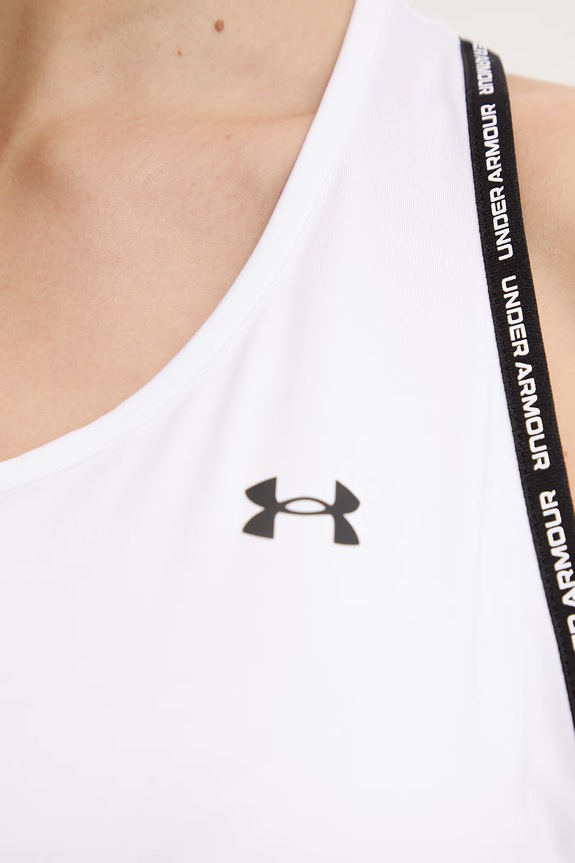 Τοπ προπόνησης Under Armour Tech Knockout 1389851 λευκό