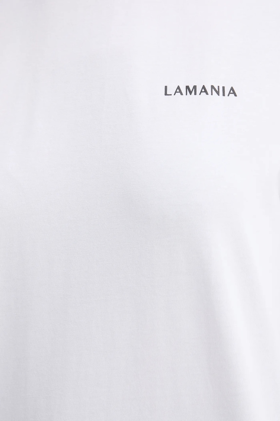 La Mania tricou din bumbac BONI.3 alb