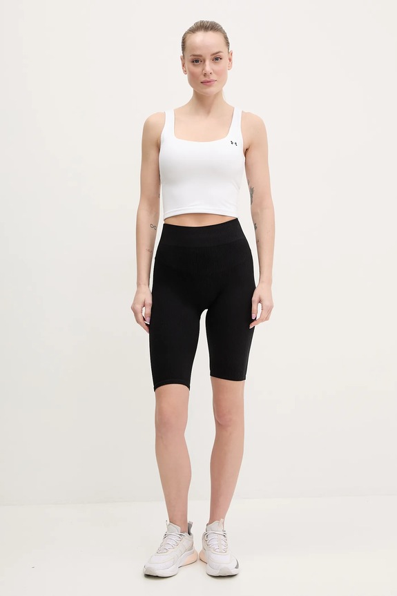 Under Armour top treningowy 6007656 biały SS26