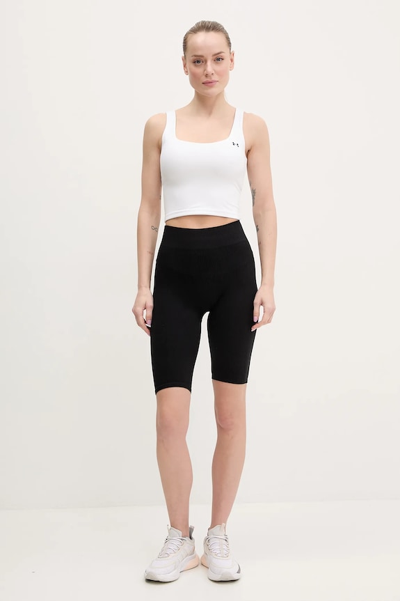 Under Armour top treningowy 6007656 biały SS26