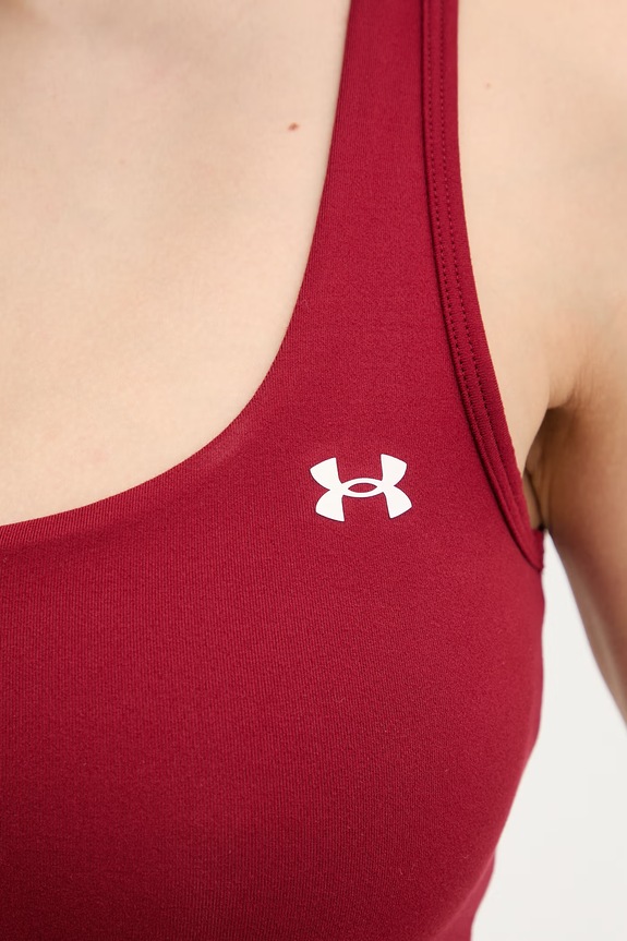 Τοπ προπόνησης Under Armour 6007656 μπορντό