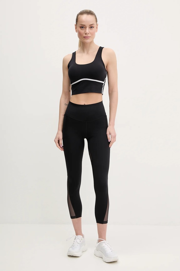 Τοπ προπόνησης Under Armour Meridian Piped 6003529 μαύρο SS25
