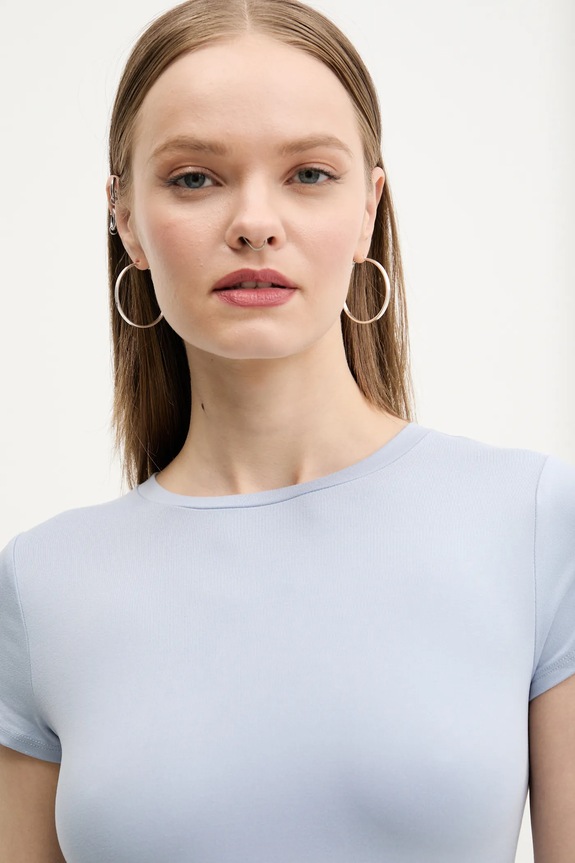 Μπλουζάκι Hollister Co. μπλε KI339.5044.210