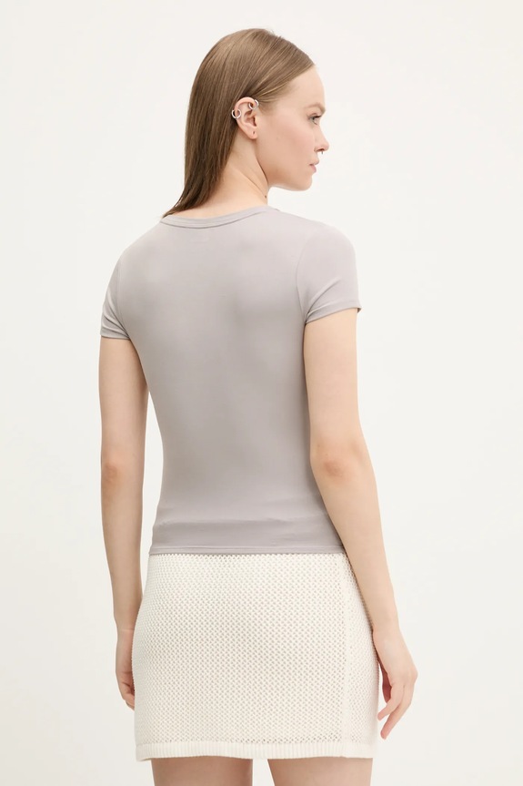 Ρούχα Μπλουζάκι Hollister Co. KI339.5044.401 γκρί