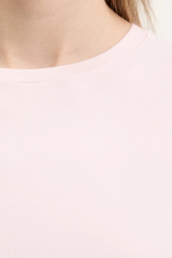 Μπλουζάκι Hollister Co. KI339.5044.600 ροζ