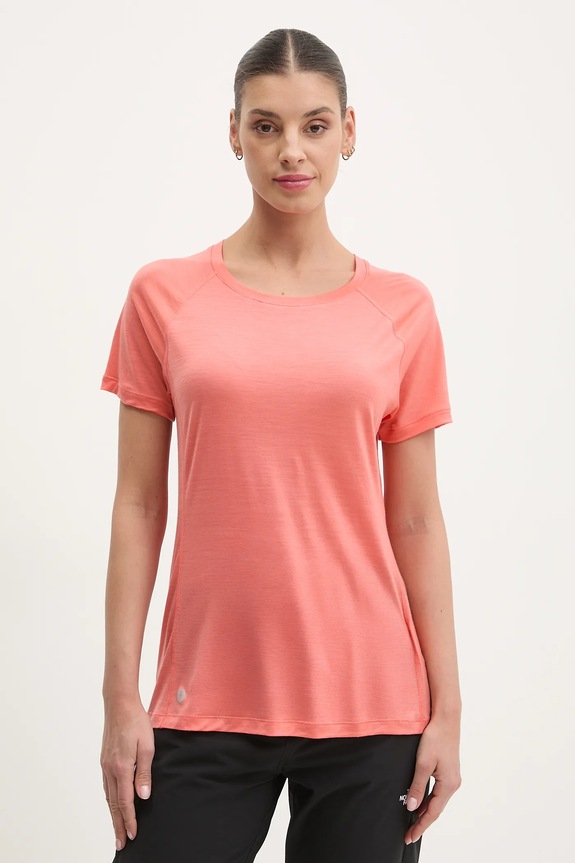 Smartwool t-shirt sportowy regular pomarańczowy SW016587