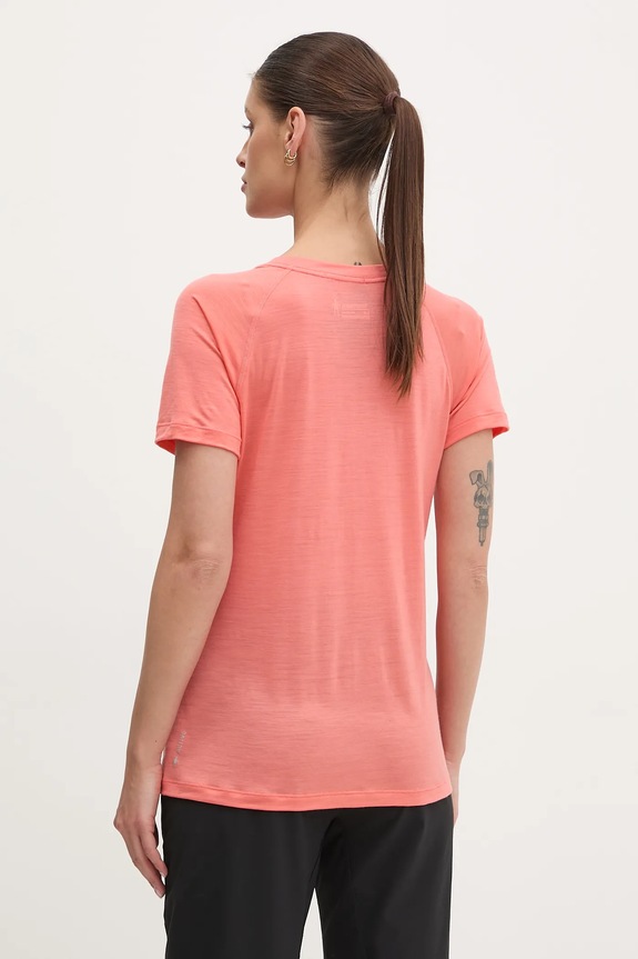 Odzież Smartwool t-shirt sportowy SW016587 pomarańczowy