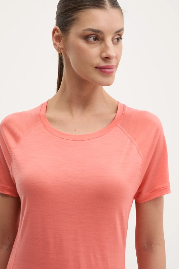 Smartwool t-shirt sportowy pomarańczowy SW016587