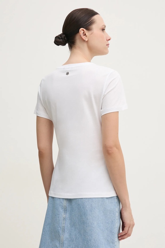 Odzież Joop! t-shirt bawełniany 30046238 biały