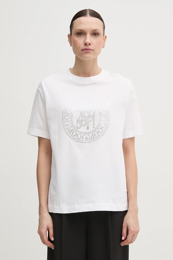 Бавовняна футболка Joop! білий 30046239