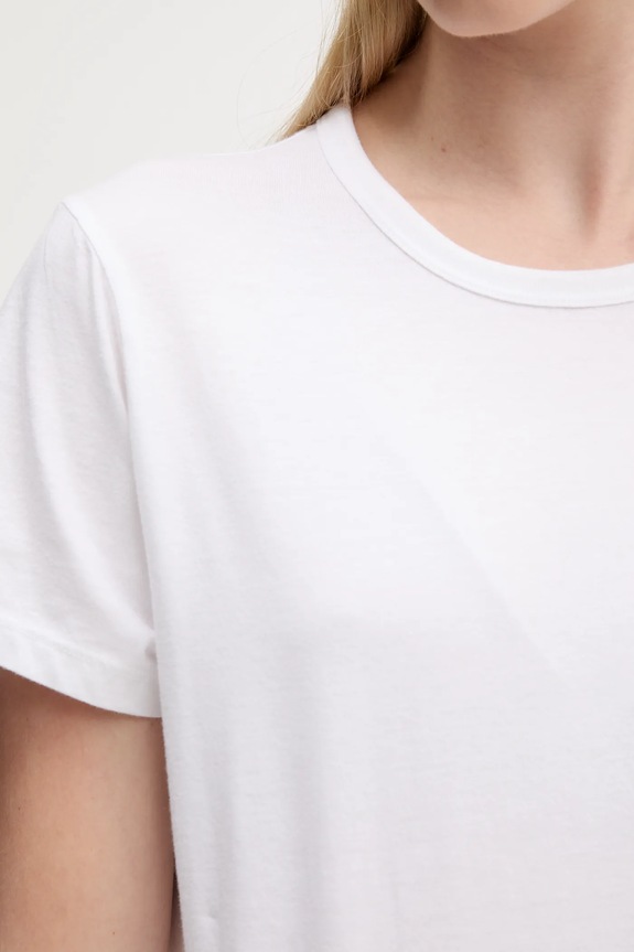 Pamučna majica Abercrombie & Fitch KI139.5231.100 bijela